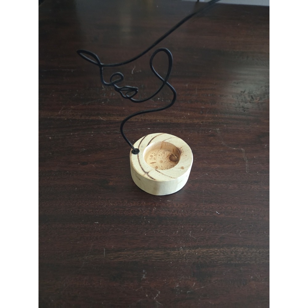 Silhouette Of Beauty Tealight Candle Holder